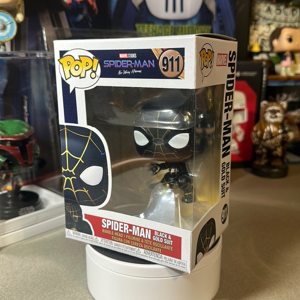 Spider-Man Black & Gold suit 911